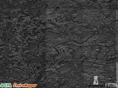 Zip code 13733 satellite photo by USGS