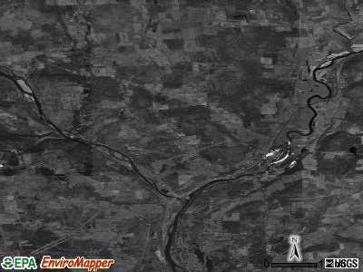 Zip code 13746 satellite photo by USGS