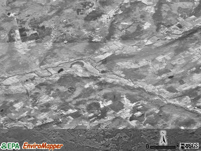 Zip code 13750 satellite photo by USGS