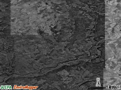 Zip code 13825 satellite photo by USGS