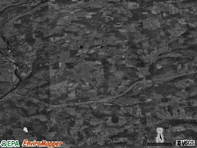 Zip code 13833 satellite photo by USGS