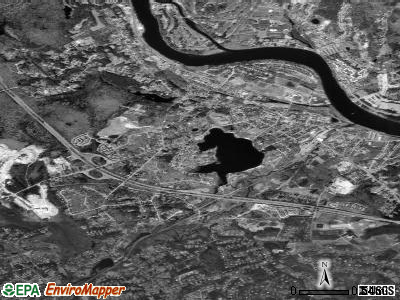 Zip code 01863 satellite photo by USGS
