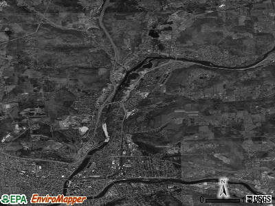 Zip code 13901 satellite photo by USGS