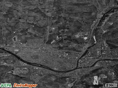 Zip code 13905 satellite photo by USGS