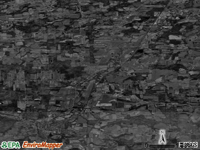 Zip code 14005 satellite photo by USGS