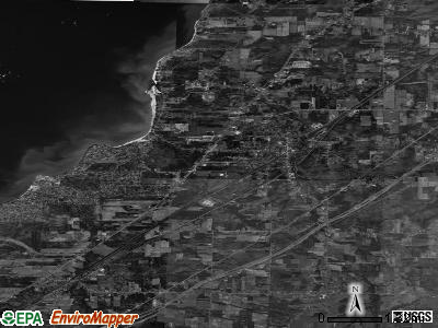 Zip code 14006 satellite photo by USGS