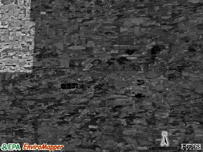 Zip code 14020 satellite photo by USGS