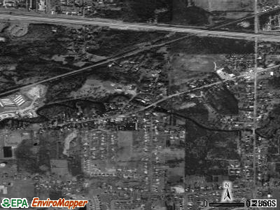 Zip code 14026 satellite photo by USGS