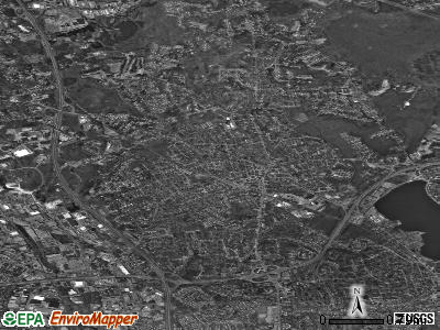 Zip code 01867 satellite photo by USGS