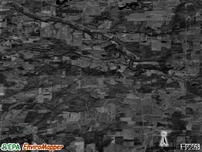 Zip code 14037 satellite photo by USGS