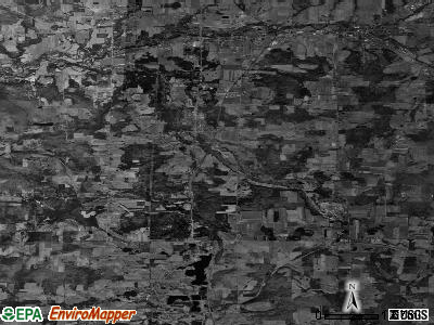 Zip code 14042 satellite photo by USGS