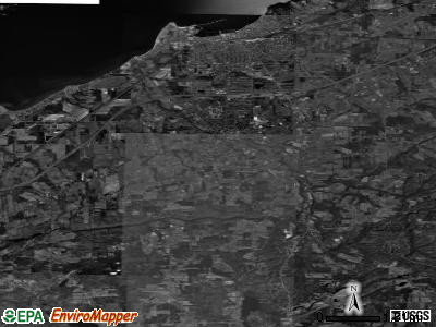 Zip code 14063 satellite photo by USGS