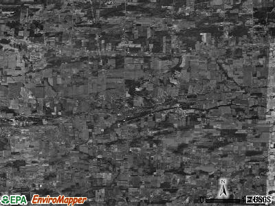 Zip code 14067 satellite photo by USGS