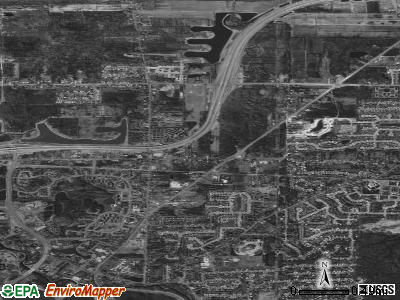 Zip code 14068 satellite photo by USGS