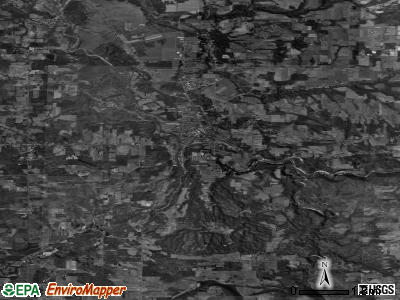 Zip code 14070 satellite photo by USGS
