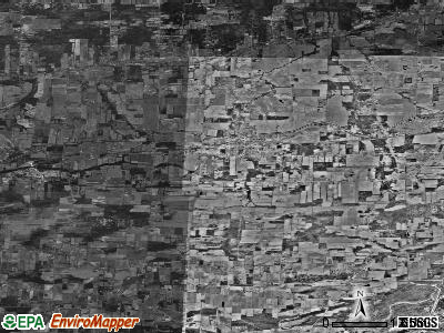 Zip code 14105 satellite photo by USGS