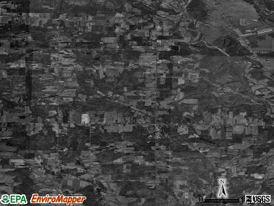 Zip code 14129 satellite photo by USGS