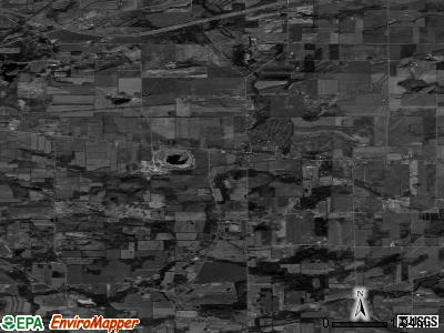 Zip code 14143 satellite photo by USGS