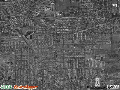 Zip code 14215 satellite photo by USGS