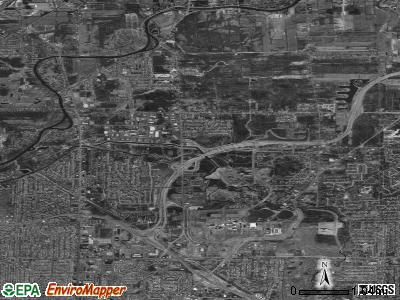Zip code 14228 satellite photo by USGS