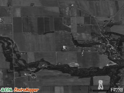 Zip code 14415 satellite photo by USGS