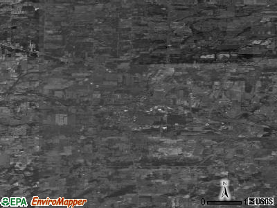 Zip code 14416 satellite photo by USGS