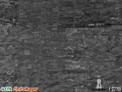 Zip code 14420 satellite photo by USGS