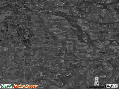 Zip code 14423 satellite photo by USGS