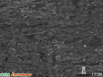 Zip code 14428 satellite photo by USGS