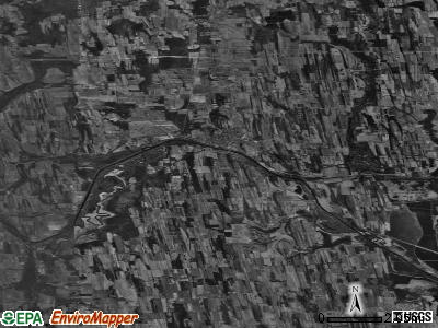 Zip code 14433 satellite photo by USGS