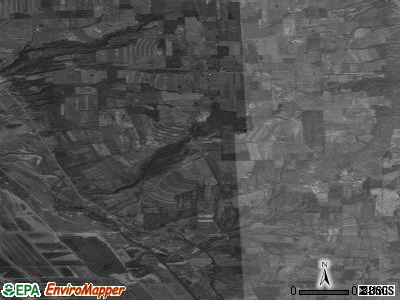 Zip code 14462 satellite photo by USGS