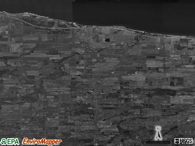 Zip code 14464 satellite photo by USGS