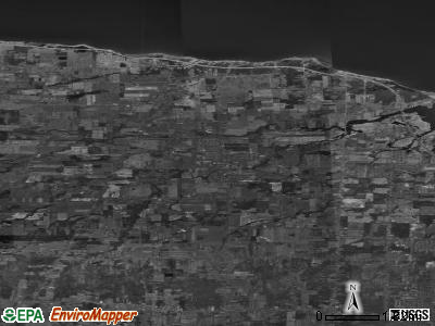 Zip code 14468 satellite photo by USGS