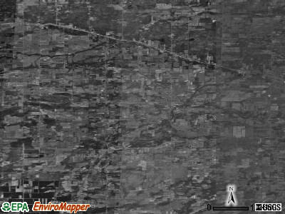 Zip code 14470 satellite photo by USGS