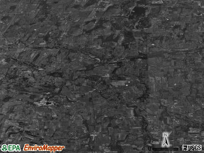 Zip code 14472 satellite photo by USGS