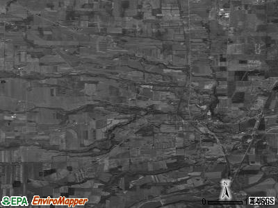 Zip code 14481 satellite photo by USGS