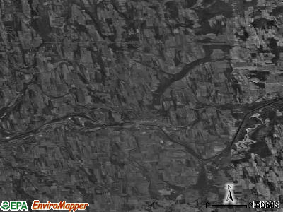 Zip code 14489 satellite photo by USGS
