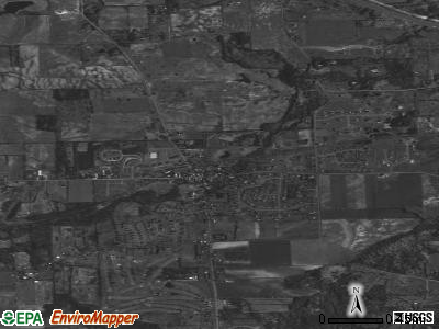 Zip code 14506 satellite photo by USGS