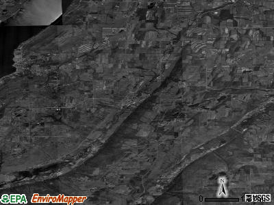 Zip code 14507 satellite photo by USGS