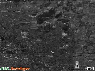 Zip code 14526 satellite photo by USGS