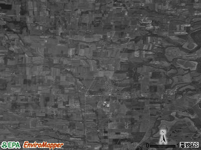 Zip code 14533 satellite photo by USGS