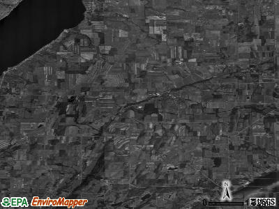 Zip code 14544 satellite photo by USGS