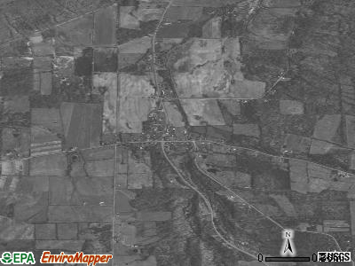 Zip code 14545 satellite photo by USGS