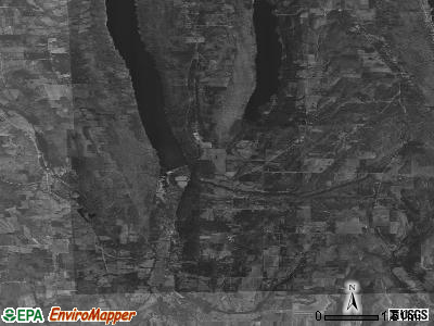 Zip code 14560 satellite photo by USGS