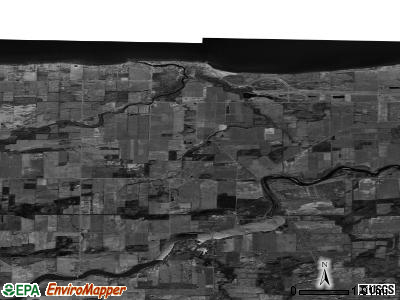 Zip code 14571 satellite photo by USGS