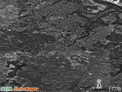 Zip code 01929 satellite photo by USGS