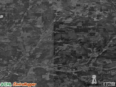Zip code 14709 satellite photo by USGS