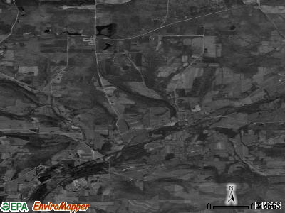 Zip code 14714 satellite photo by USGS
