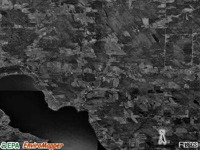 Zip code 14728 satellite photo by USGS