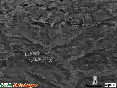 Zip code 14731 satellite photo by USGS